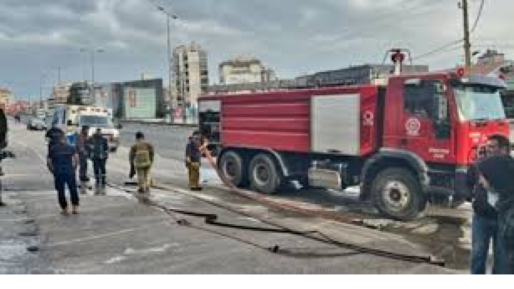 حريق في أحد مطاعم جونيه