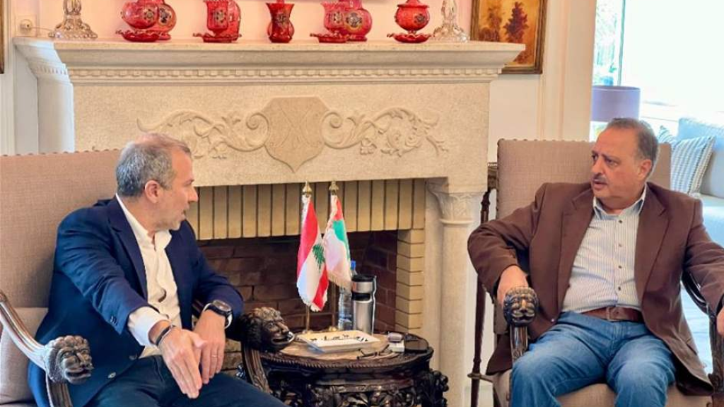 بالصور - أرسلان استقبل باسيل في خلدة: انتخاب رئيس للجمهورية يعيد تفعيل المؤسسات الدستورية وانتظام عملها