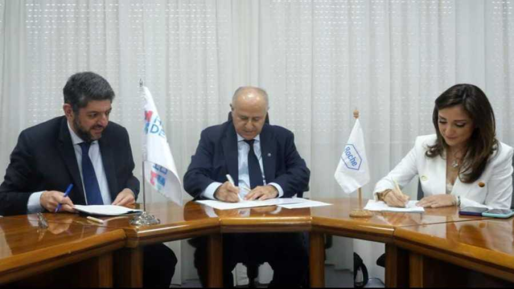 إتفاق تعاون بين مستشفى أوتيل ديو الجامعي و ROCHE LIBAN لتحسين خدمات الرعاية الصحية