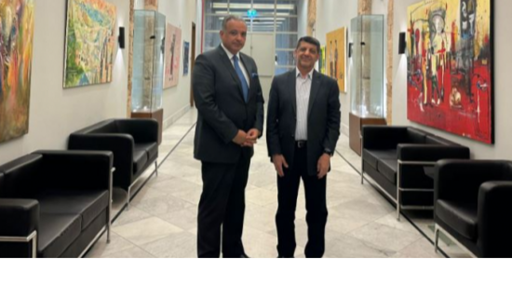 المرتضى استقبل مسؤول العلاقات الاعلامية في 