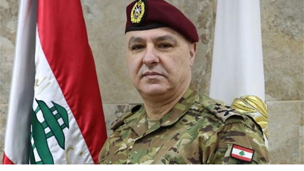 قائد الجيش غادر الى اميركا