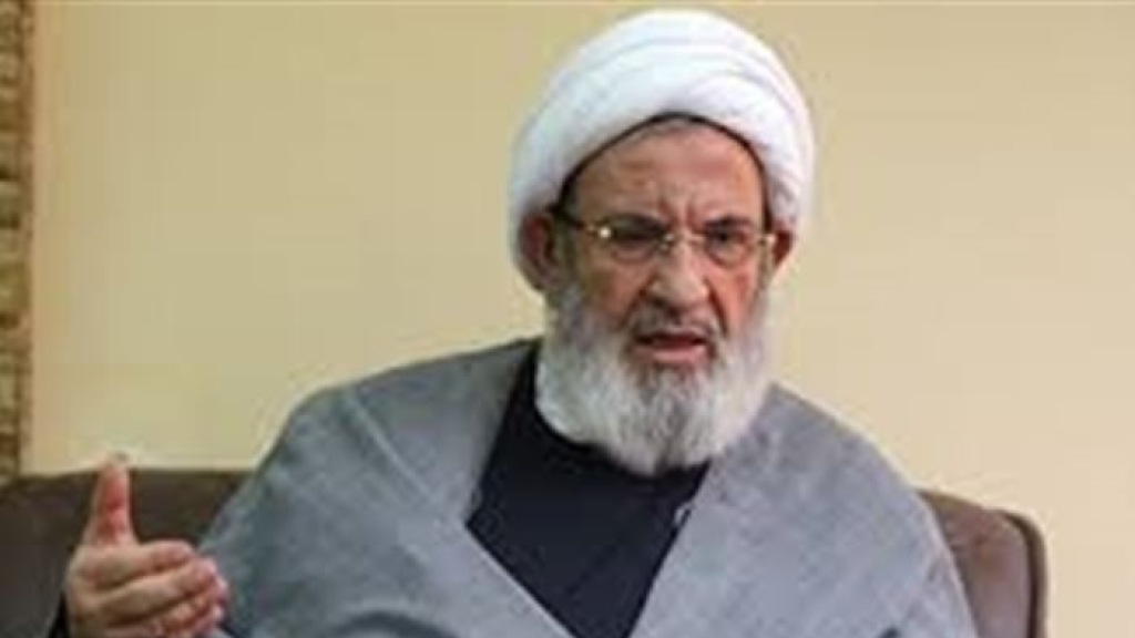 الشيخ يزبك: عين الجميع على الوطن وسيادته واستقلاله وانتظام مؤسساته