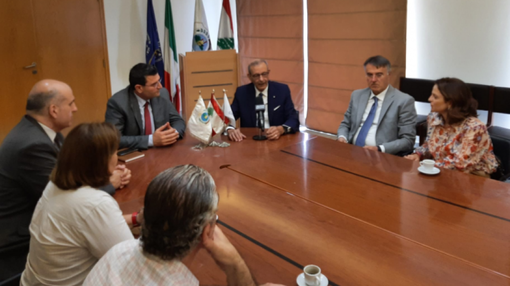 الحاج حسن وقع اتفاقية تعاون مع المركز الدولي للدراسات الزراعية العليا لدول حوض البحر المتوسط