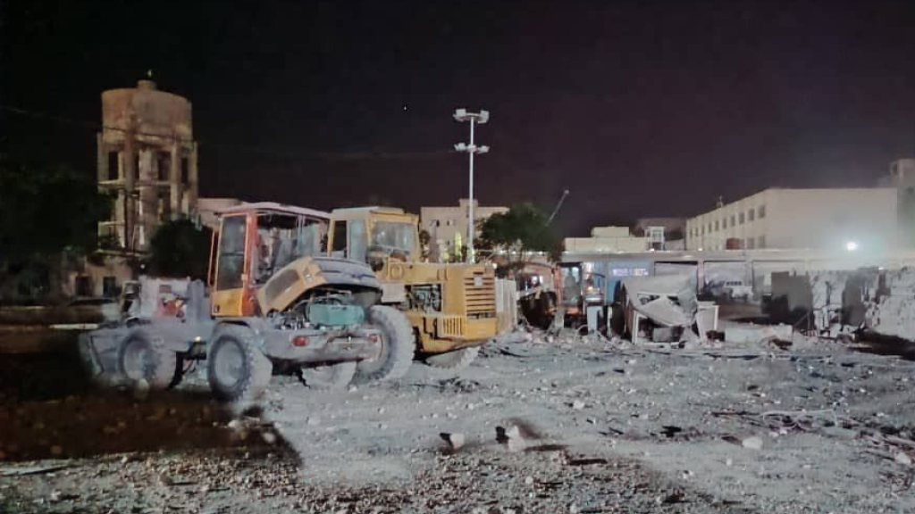 غارات على محيط السيدة زينب داخل الأراضي السورية