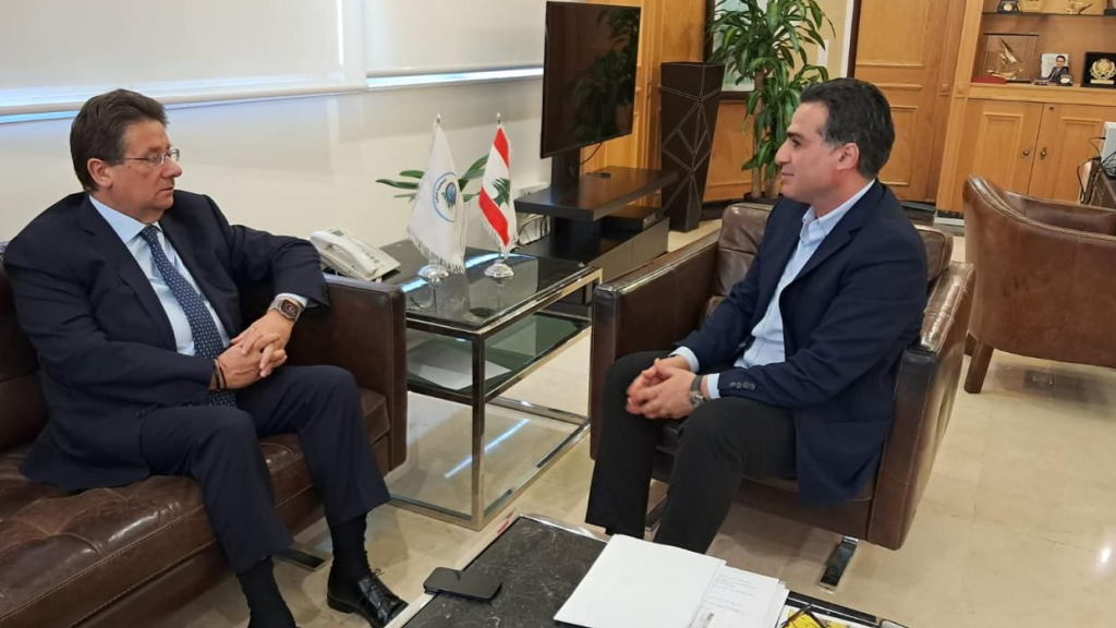 حمية يستقبل رئيس لجنة المال والموازنة النائب ابراهيم كنعان ويبحث معه صيانة وتأهيل الطرقات في المتن  كنعان : نثمن النهج البناء للتعامل مع الوزارة ونتطلع إلى استمرار ذلك معها