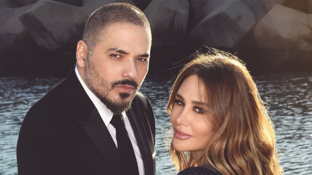 حضنته أمام الجميع.. زوجة رامي عياش تخطف القلوب بجمالها ورومانسيتها: 