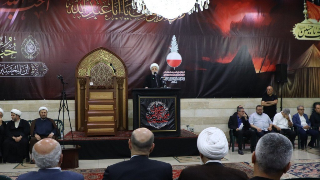 الشيخ نعيم قاسم: فلسطين المركز الأساس ومعنيون أن ‏نبذل جهودنا لتكون فلسطين بوصلة لنا