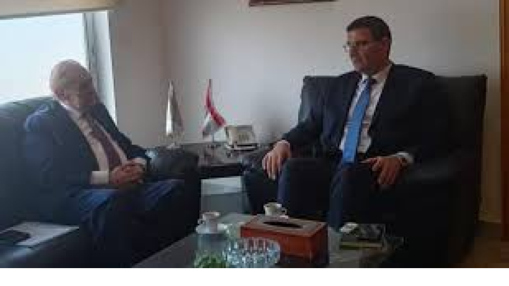 وزير الزراعة استقبل النائب فريد البستاني لتنسيق زيارته الى الشوف