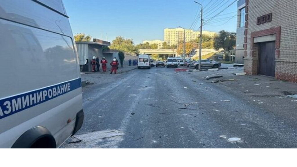 مسيرات أوكرانية تهاجم مبان سكنية وسط روسيا(صور) 