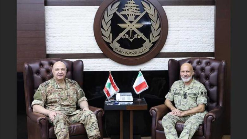 قائد الجيش الايطالي في اليرزة