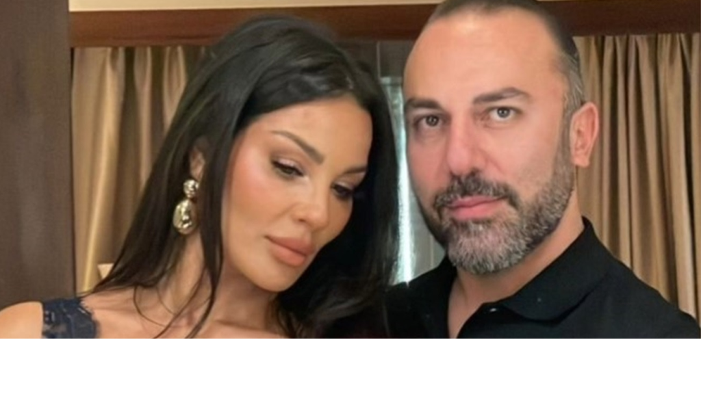 أطل وهو يحتضنها.. صور رومانسية تجمع نادين نسيب نجيم بخطيبها رجل الأعمال السوري
