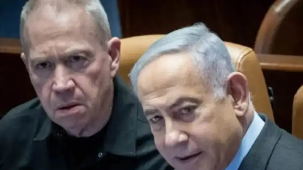 الجمهورية نتنياhو وغالانت تحت الارض