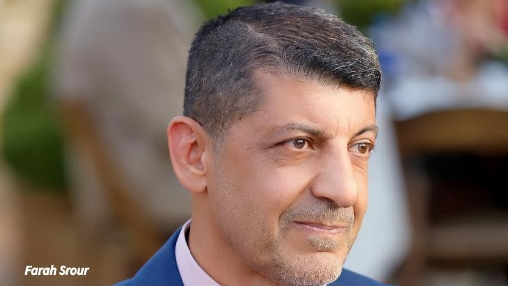 الحاج محمد عفيف من امام فضائية الصراط التي دمرها العدو ، كل المباني التي قصفها العدو  مباني ‏مدنية