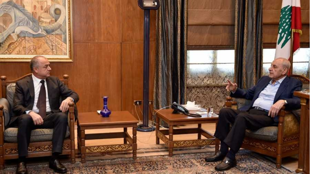 بري يتابع المستجدات السياسية مع بوصعب   