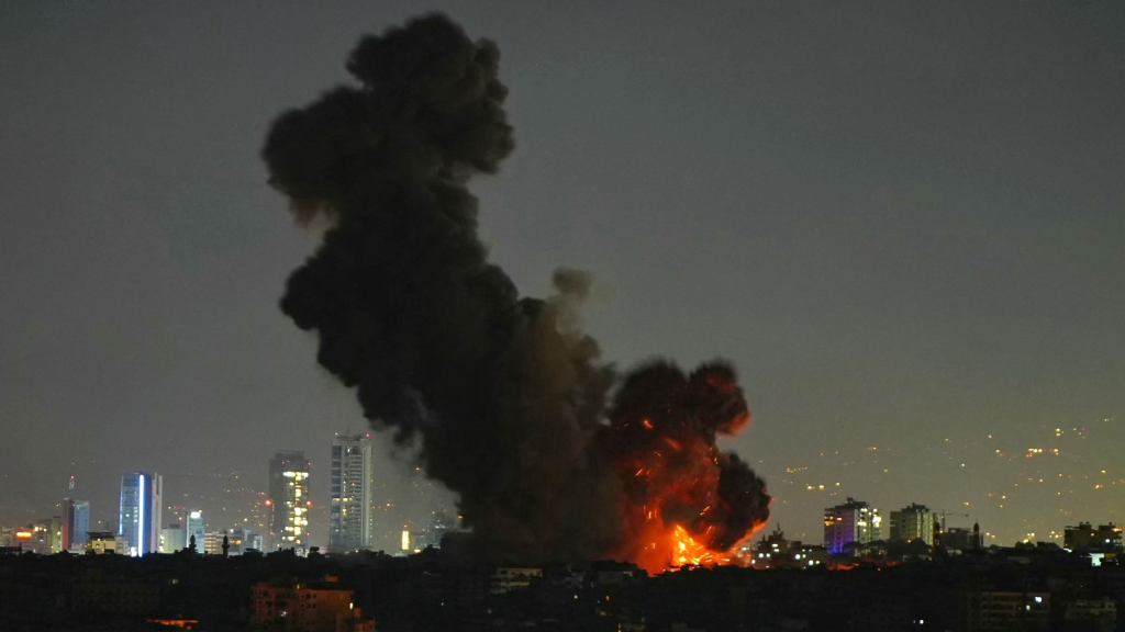 عدوان صhيوني هو الأعنف منذ بدء الحرب على الضاحية الجنوبية لبيروت