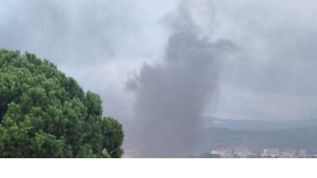 بالفيديو - مشاهد من مكان سقوط الصواريخ على 