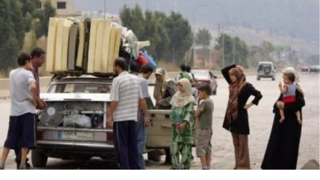خُمس الشعب اللبناني نزح حتى الآن.. 