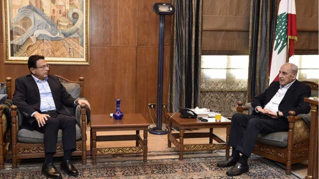 بري يلتقي الخازن
