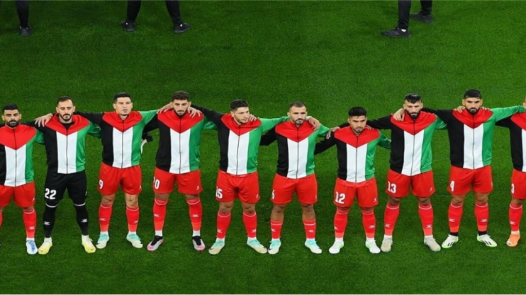 النجم سون ينحني احتراما لمنتخب فلسطين