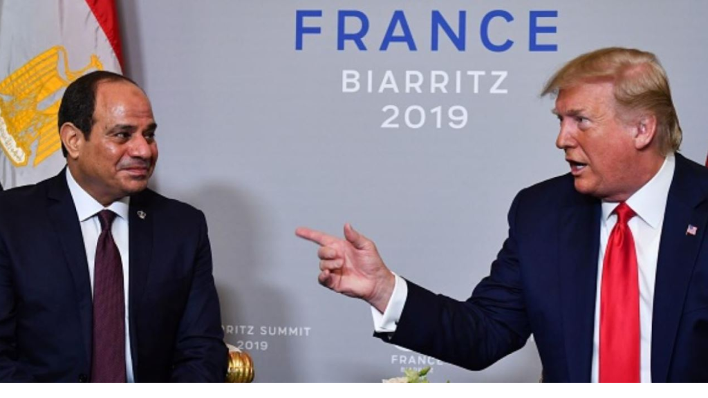 ترامب بعد حديثه مع السيسي: أعتقد أنه وملك الأردن سيقبلان بنقل بعض سكان غزة لبلديهما