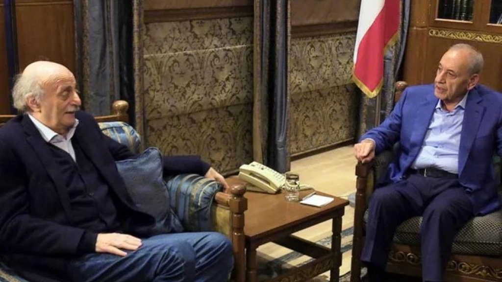جنبلاط من عين التينة: العلاقة مع بري قوية وستبقى
