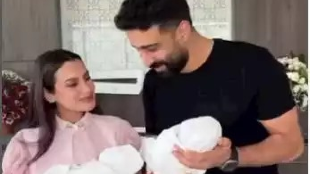 كارمن سليمان تنجب “تاليا ” و “تمارا ”