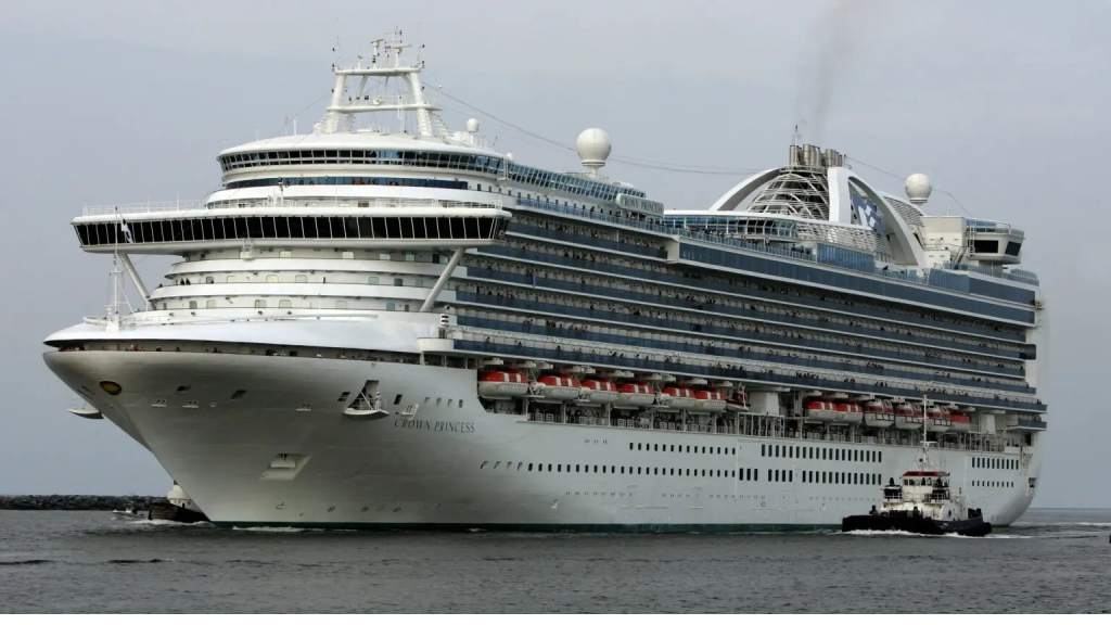 سفينة فاخرة في مهب الريح.. 40 ثانية من الإثارة والرعب تنتهي بإصابة 16 شخصا (فيديو)