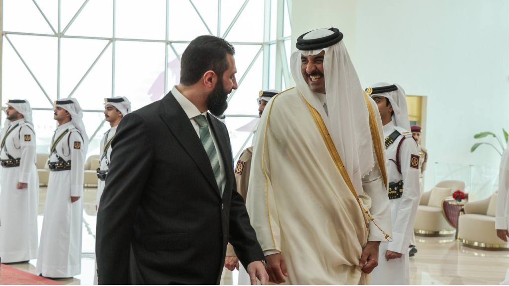 الشرع في قطر