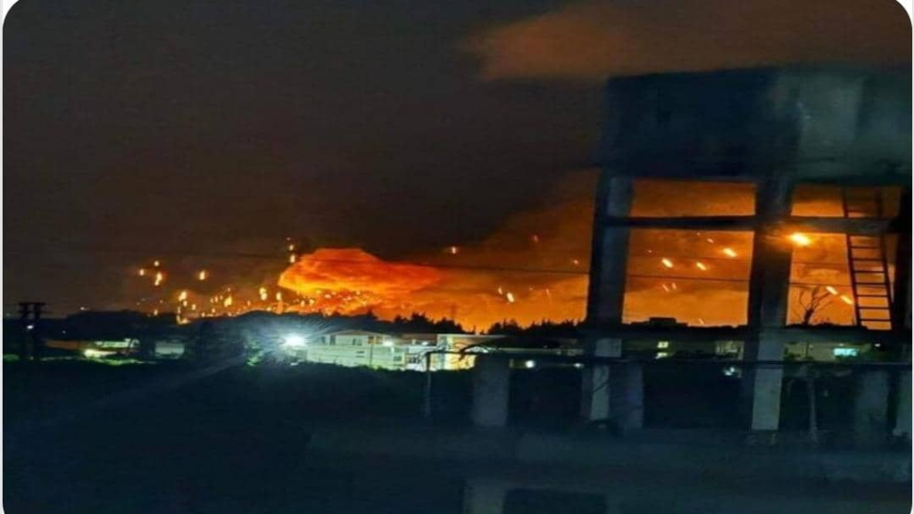 أدرعي: استهدفنا موقعًا عسكريًّا في سوريا
