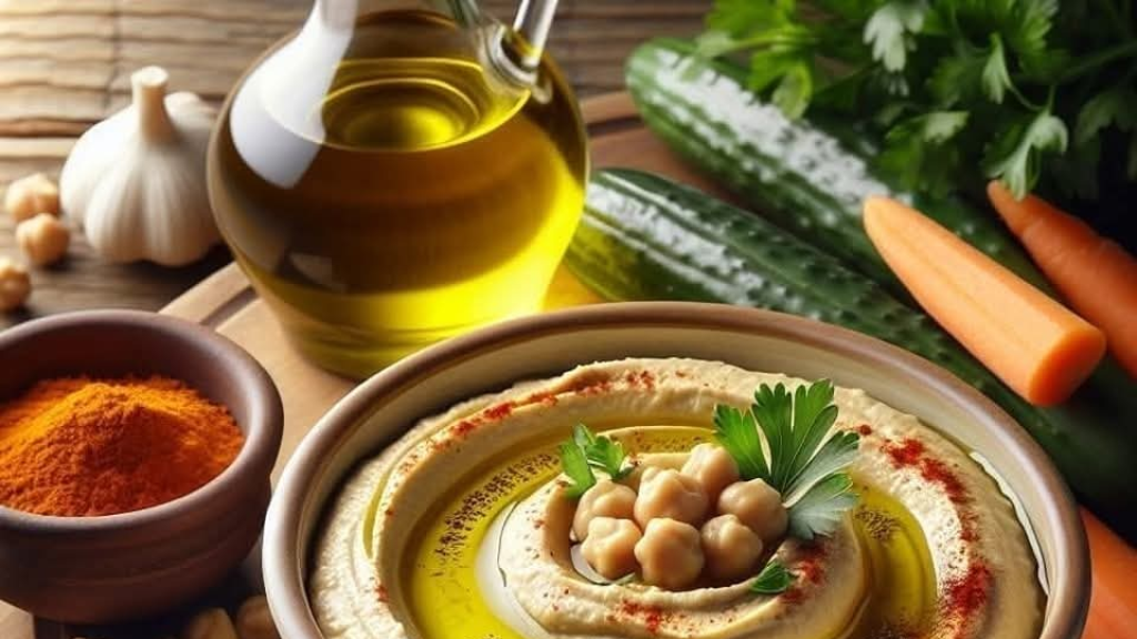 فوائد الحمص المطحون مع زيت الزيتون