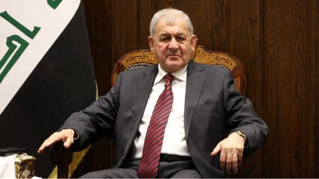 الرئيس العراقي: قلقون من وضع الحدود مع سوريا