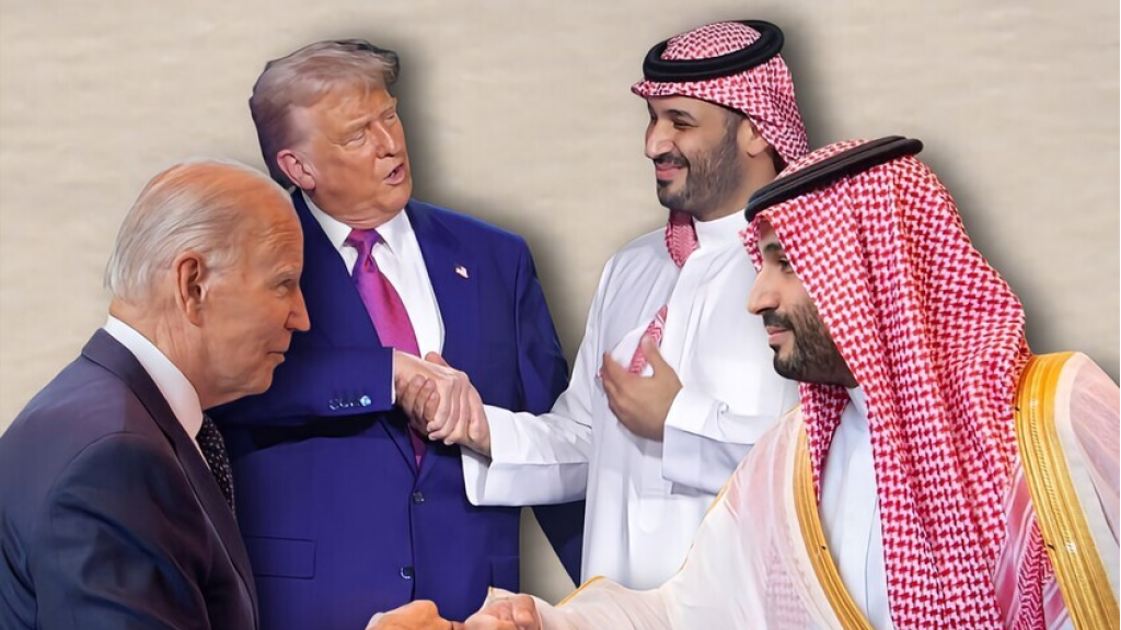 ترامب يسخر من زيارة بايدن للسعودية: أعطيناهم الحب لا القبضة! (فيديو)
