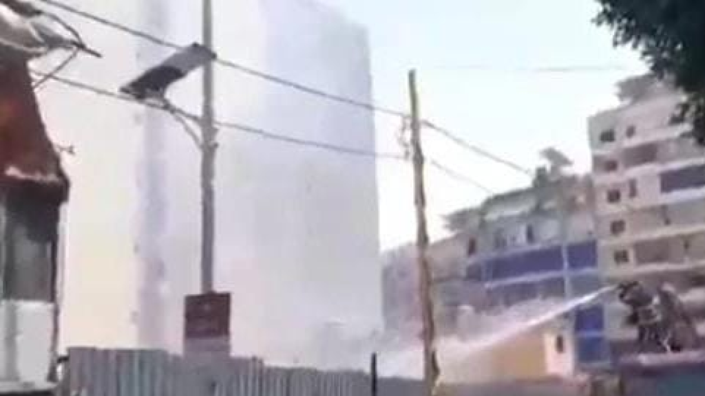 حريق في أحد أحراج دير دوريت