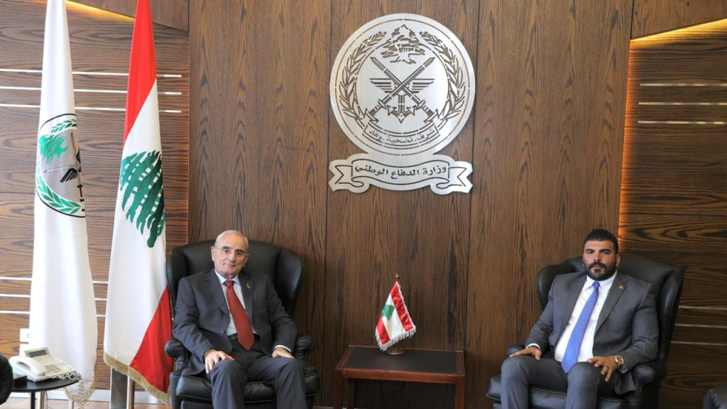 استقبالات وزير الدفاع اليوم..
