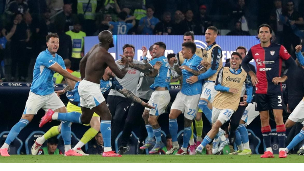 بفارق نقطة… نابولي يحسم لقب الدوري الإيطالي في الجولة الأخيرة