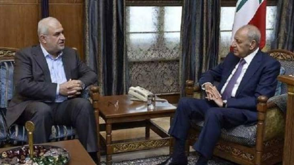 رعد يحيّي بري من عين التينة: رمز من رموز المقاومة