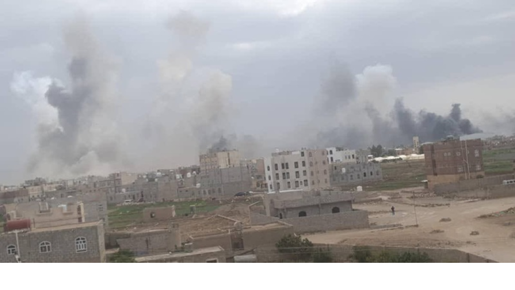 غارات صهيونية على مطار صنعاء