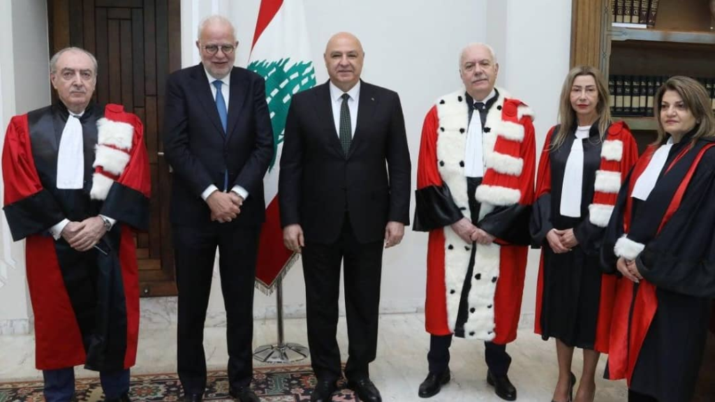 ٣ قضاة جدد في مجلس القضاء الأعلى... ويقسمون اليمين أمام الرئيس