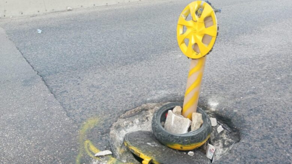 بشأن الحفرة على طريق صوفر… “الأشغال” تتحرّك