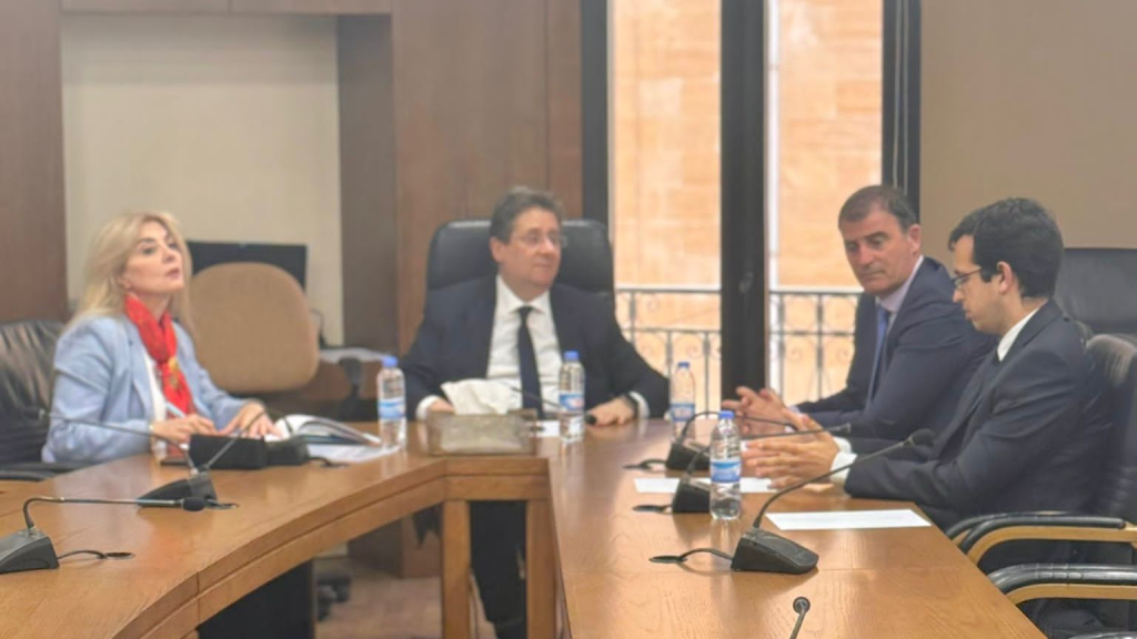 كنعان التقى بعثة صندوق النقد