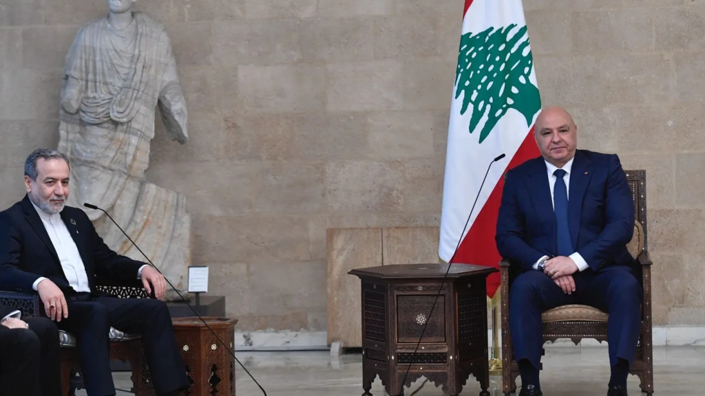 عون خلال لقائه عراقجي: لبنان يتطلّع إلى تعزيز العلاقات من دولة الى دولة مع إيران، والحوار الداخلي هو المدخل لكل المسائل المختلف عليها
