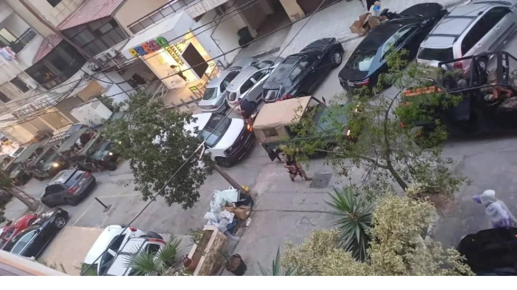 مبنى السانت تيريز.. الجيش اللبناني يتابع الكشف