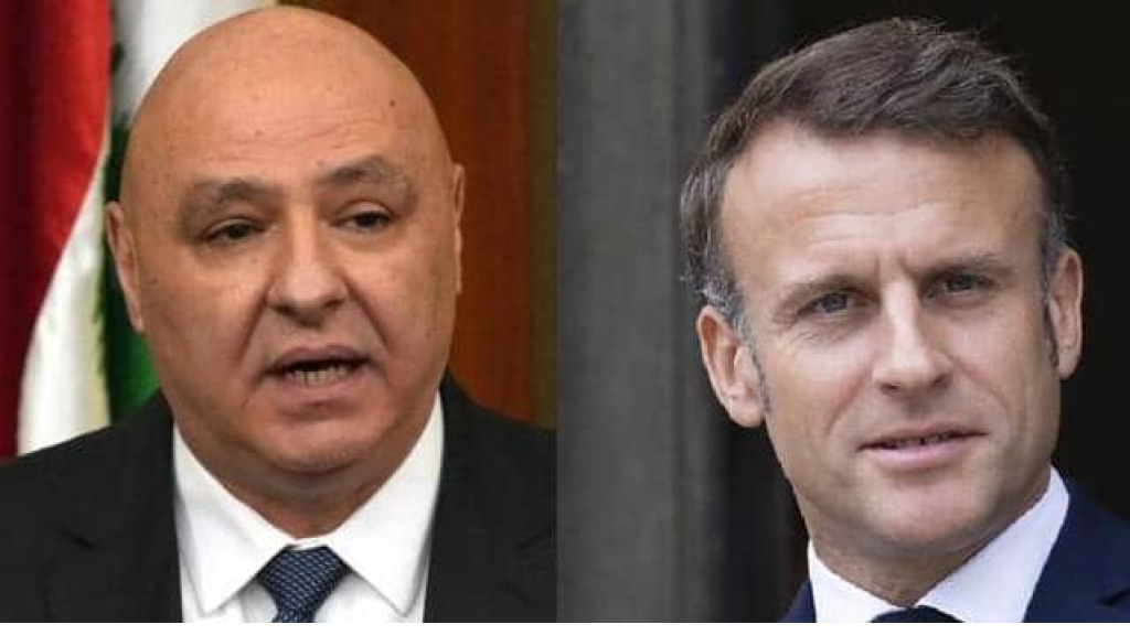 الرئيس عون تلقى اتصالاً من الرئيس ماكرون مؤكدا وقوف فرنسا بجانب لبنان ودعم سيادته وأمنه واستقراره