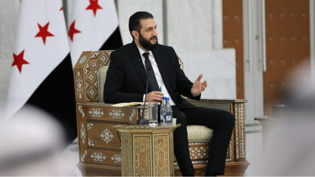 الشرع: نعمل على إيقاف الاعتداءات الإسرائيلية عبر وسطاء