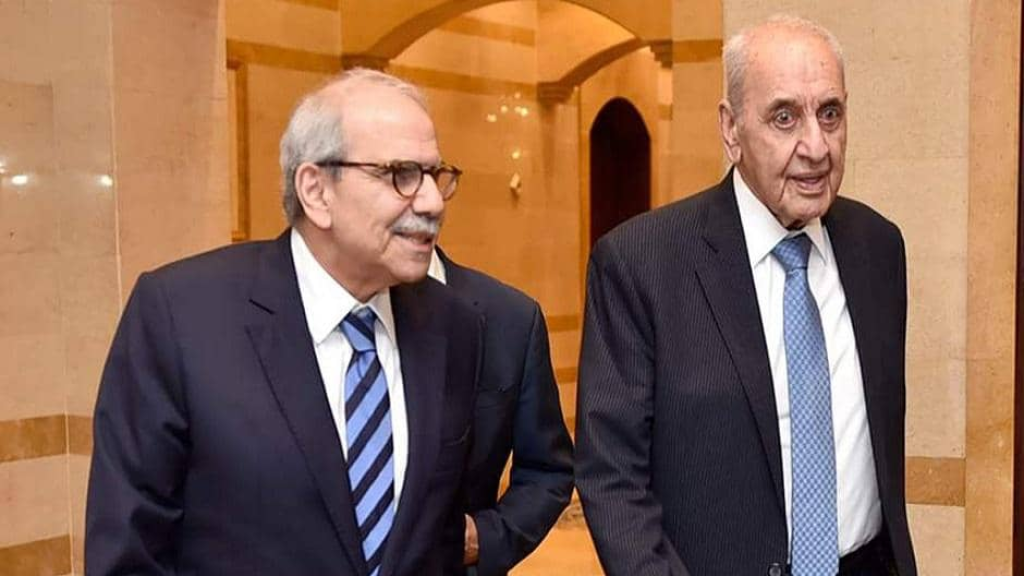 أجواء إيجابية بين بري وسلام