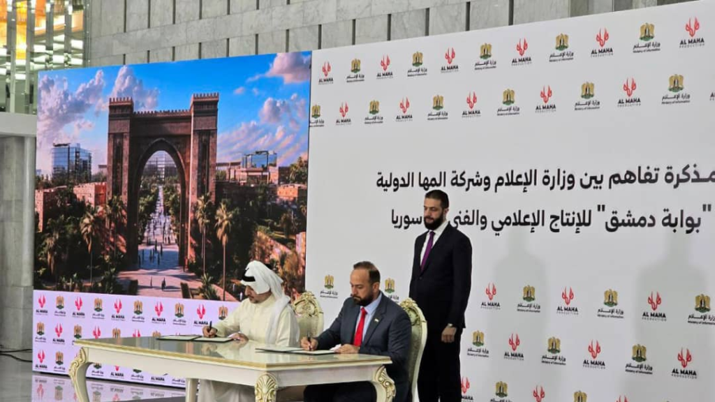 الشرع يرعى مشروعا فنيا وإعلاميا ضخما