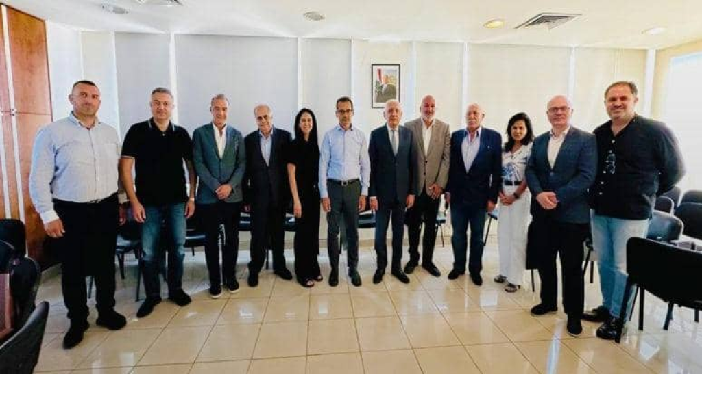 المجلس الجديد لنقابة المستشفيات برئاسة البروفسور يارد استقبل المهنئين