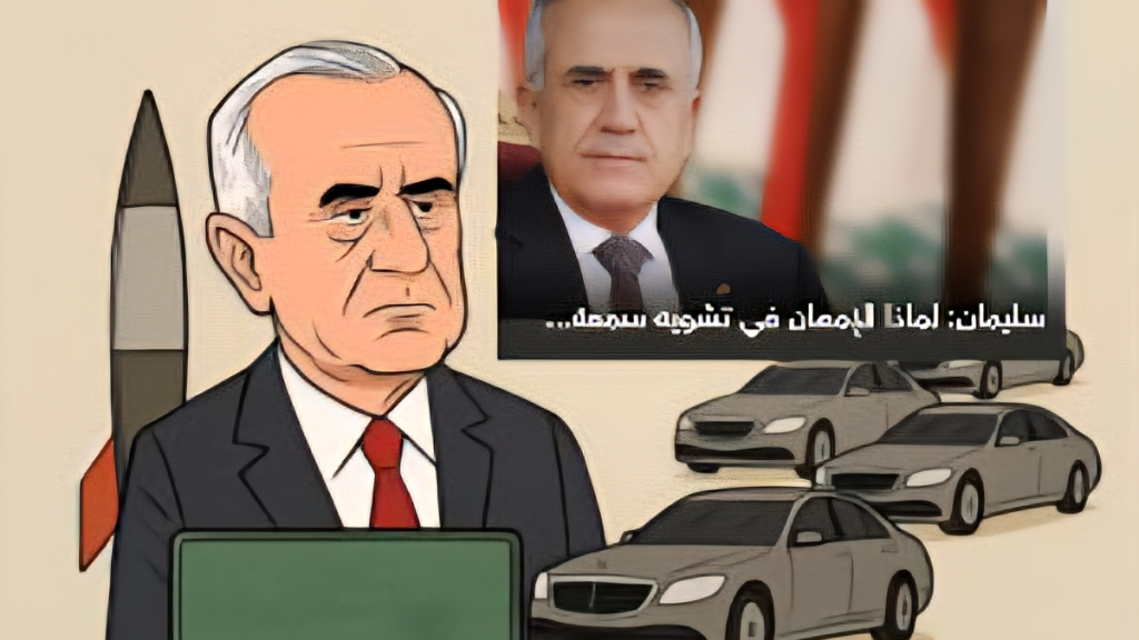 المشهد من فوق الخزّان: من بندقية 2008 إلى قافلة السيارات… وثروة الرئيس تحت مجهر الـ LBCI