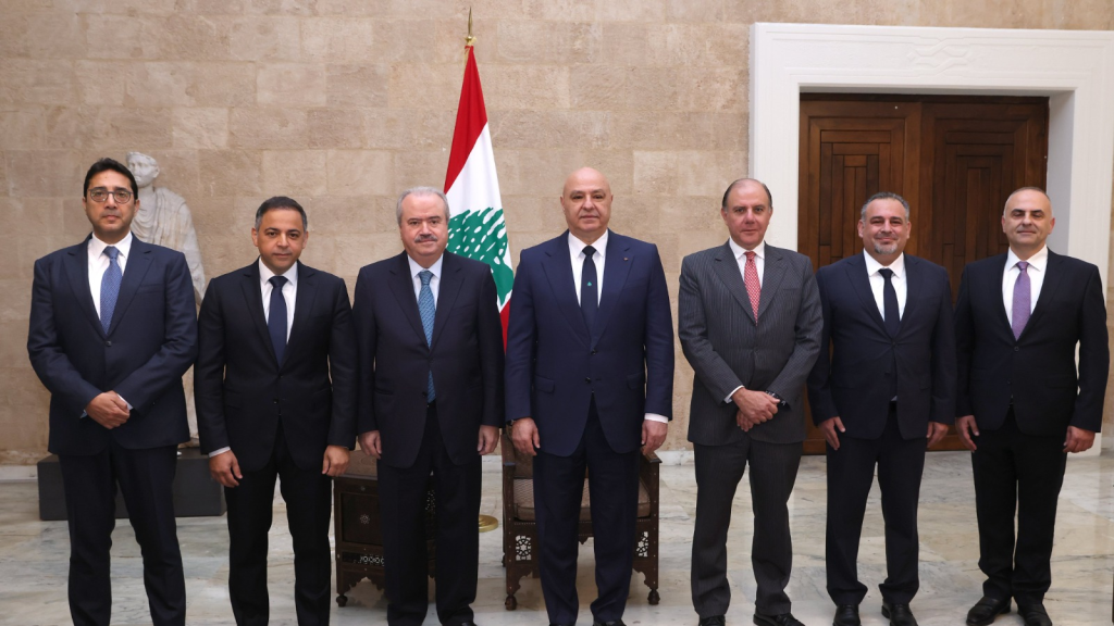 نواب الحاكم الجدد يؤدّون اليمين أمام الرئيس عون