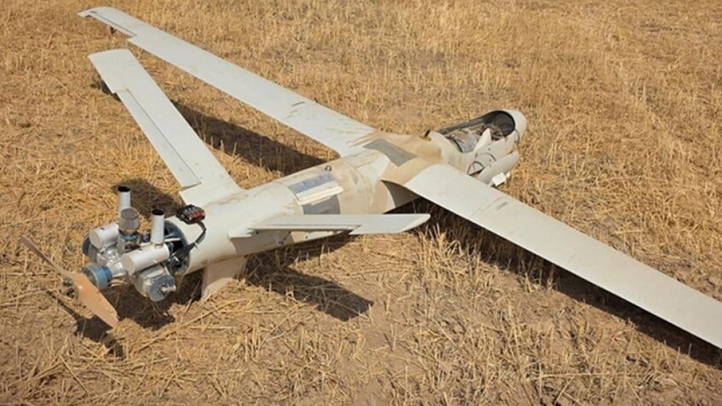 سقوط طائرة مسيرة في أربيل
